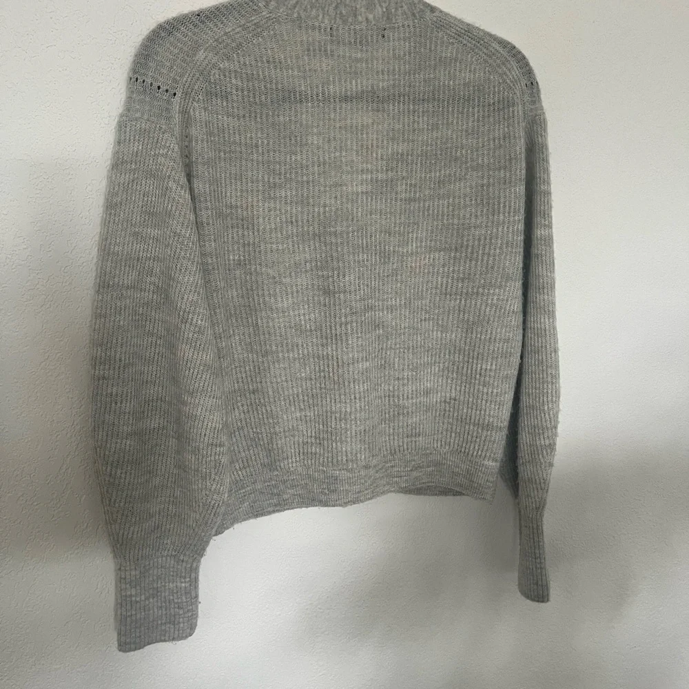Quince baby alpaca wool cropped cardigan - Picture 9 of 12